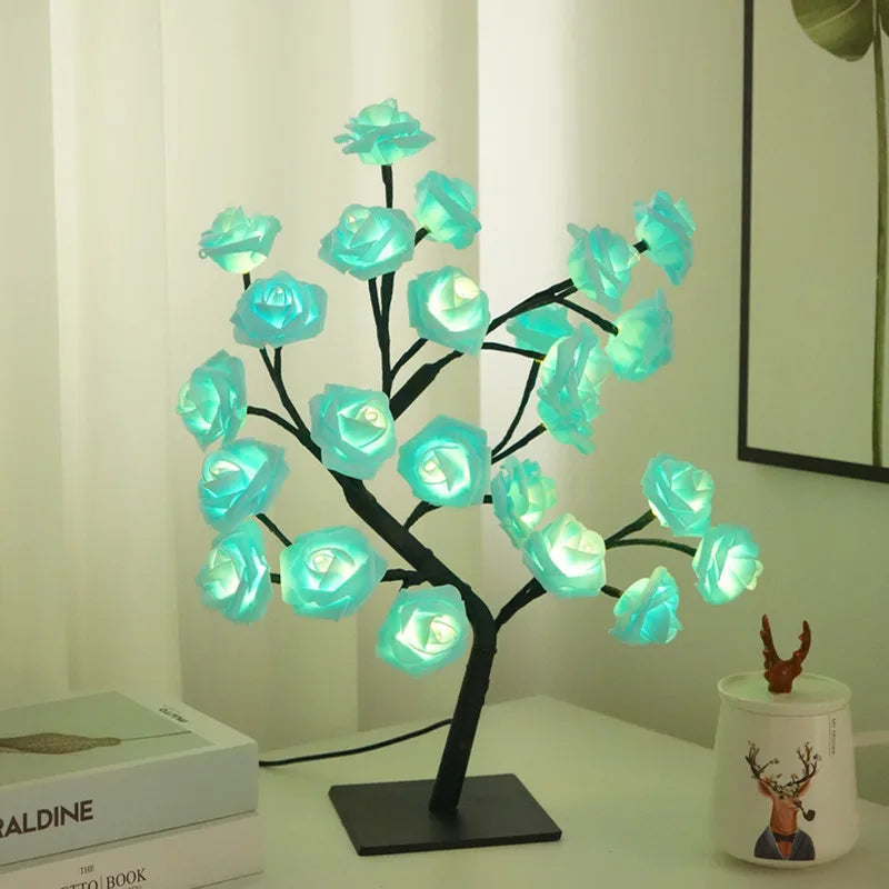 24 LED Rose Tree Lights