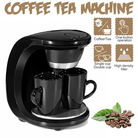 Household Electric Steam Drip Coffee Maker